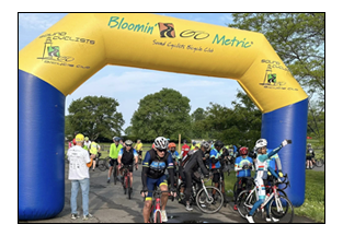 Bloomin' Metric Riders