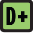 D+ Pace Symbol