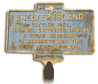 Shelter Island Sign